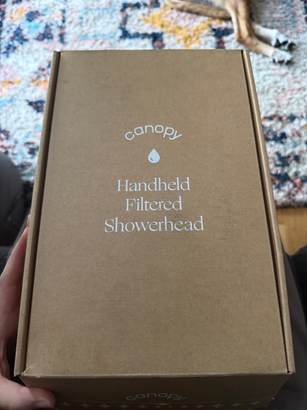 Canopy Handheld Filtered Showerhead - matte black - brand new